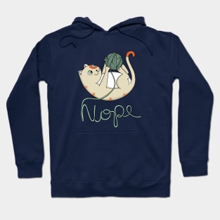 Cat Nope Hoodie